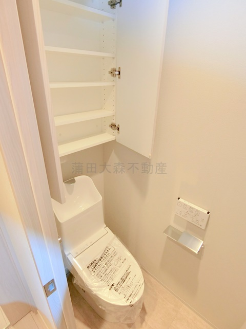 シーズンフラッツ大森西のトイレ|温水洗浄便座付きのトイレ　