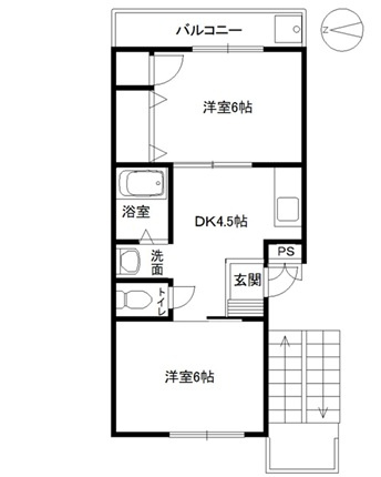 グリーンハイムの間取り