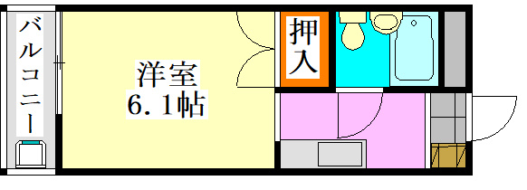 【間取り】 | 第一ローズハイツ