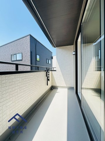 大野城市南ヶ丘5丁目２号棟　戸建てのバルコニー
