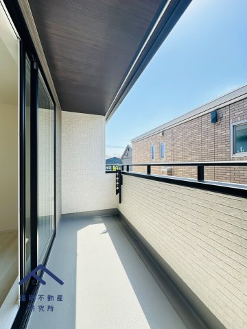 大野城市南ヶ丘5丁目２号棟　戸建てのバルコニー