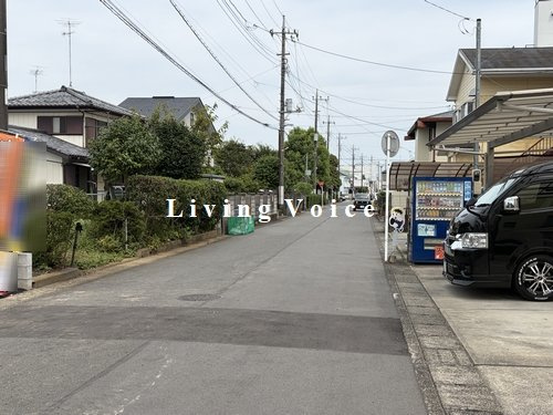 【仲介手数料０円】厚木市妻田西第15　新築一戸建て　全2棟の前面道路含む現地写真|厚木市妻田西第15　新築一戸建て　全2棟