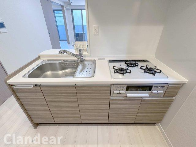 Ｋ＇ｓネーション舎人ステーションフロントのキッチン|ドキドキの新生活も、安心してスタート。ぴったりの住まいを見つけませんか？クランディアが一緒に住まい選びをサポートします‼　まずは、お気軽にお問合せください　＃クランディア