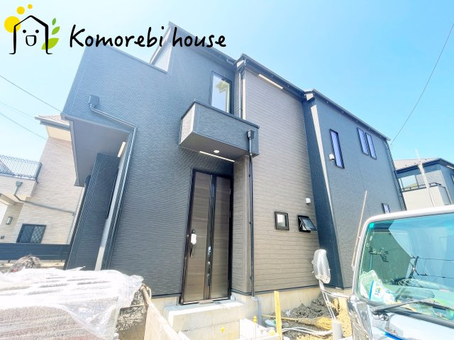 上尾市平方　3期　新築一戸建て　グラファーレ　06の外観|きれいな外観です