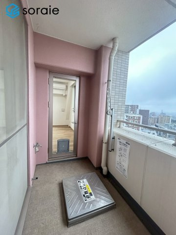 アンファージュ川越ファースト　中古マンション　13階のバルコニー|2026/5/21撮影