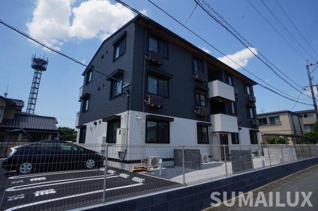 熊本市東区下南部１丁目のアパートの外観
