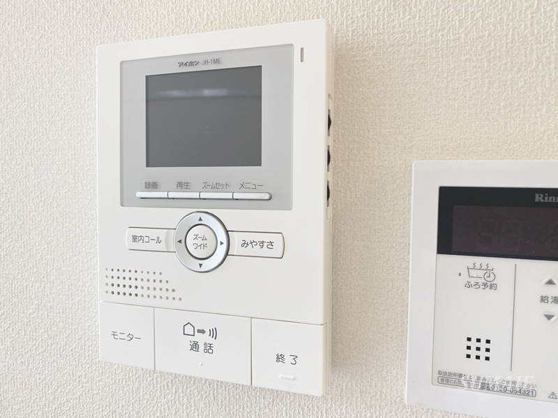 さいたま市中央区鈴谷４丁目の賃貸マンションのセキュリティ|安心のモニター付きインターホン☆