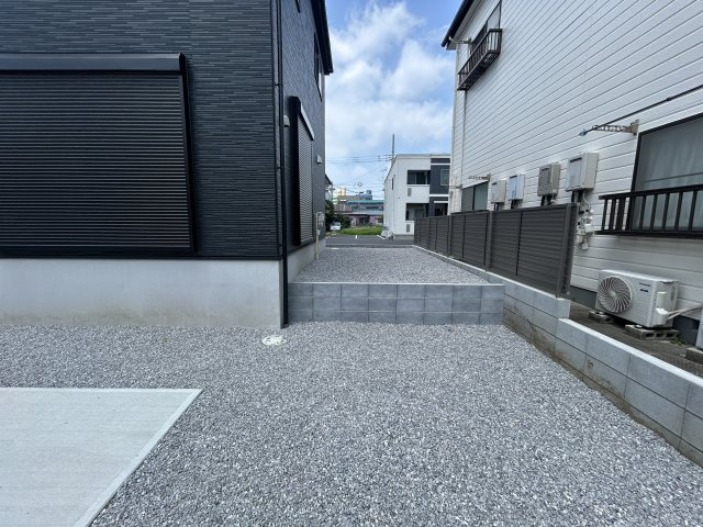 新築　前橋市城東町1期　１号棟の庭|前橋市城東町1期　１号棟