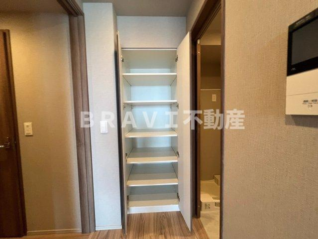 ブランズタワー谷町四丁目の収納