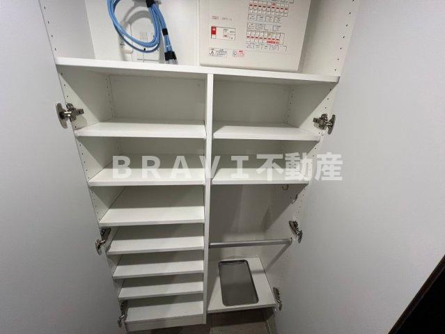 ブランズタワー谷町四丁目の収納
