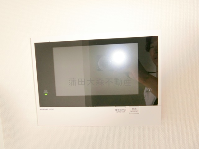 RJRプレシア蒲田のセキュリティ|TVモニター付オートロック
