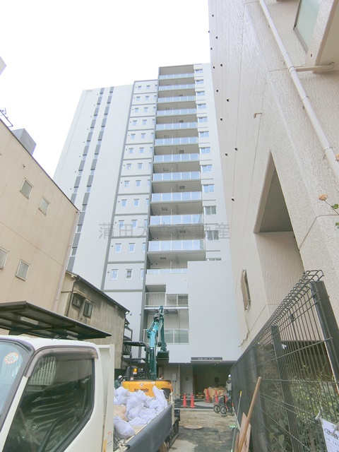 スタイリオ蒲田WESTの外観|2026年3月築　RC鉄筋コンクリート造地上14階建て総戸数87戸
駅からアーケードの商店街！東京都大田区西蒲田7丁目　JR京浜東北線蒲田駅近徒歩4分
