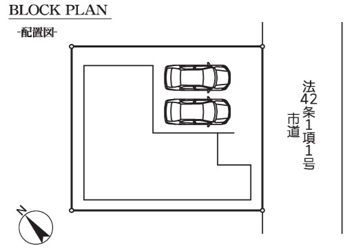 八千代市八千代台北１６丁目の区画図
