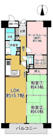ファミール北大阪パークサイドの間取り|◆【即日内覧会開催中】土日はもちろん！平日仕事終わりの内覧も可能です！