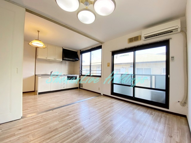藤沢市大鋸１丁目の賃貸マンションの居間・リビング