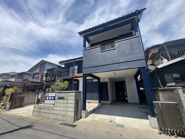 高崎市新町　中古住宅の外観|現地写真　高崎市新町中古住宅