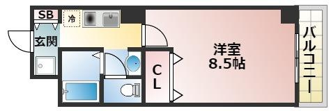Mプラザ布施弐番館の間取り