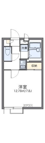 レオパレスアネモスの間取り