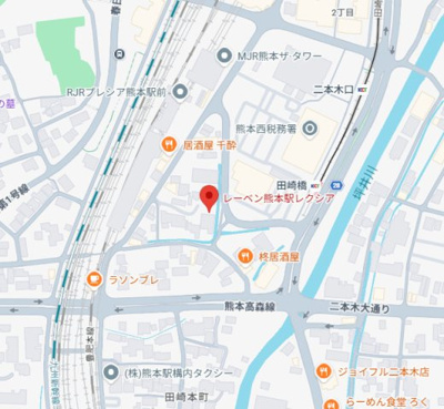 【地図】 | レーベン熊本駅レクシア