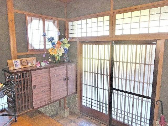 川棚町小串郷戸建ての玄関