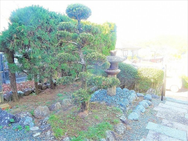 川棚町小串郷戸建ての庭