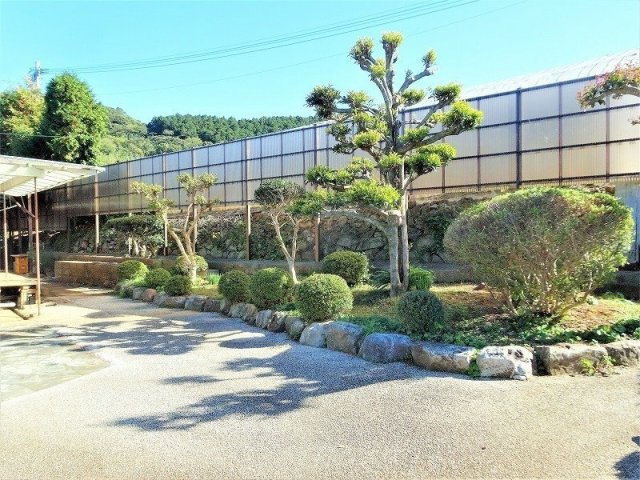 川棚町小串郷戸建ての庭