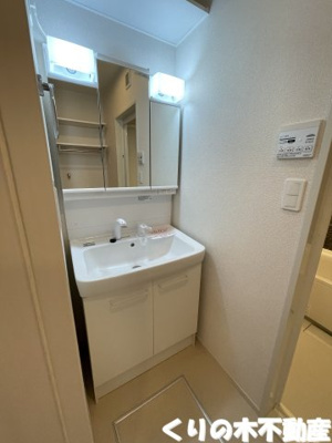 【洗面所】 | レジデンス鳥生７ | 同タイプのお部屋です（現況を優先します）