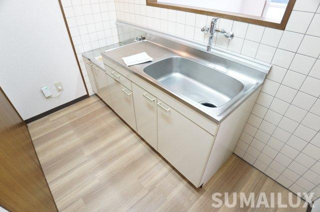 熊本市中央区水前寺２丁目の賃貸マンションのキッチン