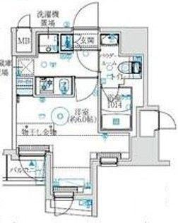 【間取り】 | MAXIV国立矢川 | 間取りです。