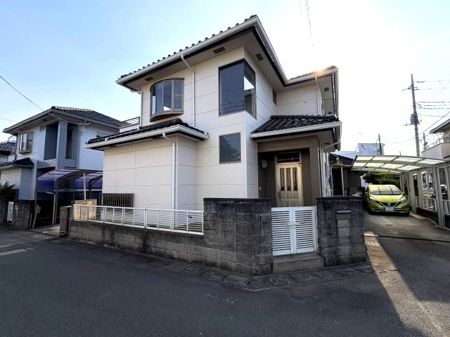 箱田町中古住宅の外観|■北東側より