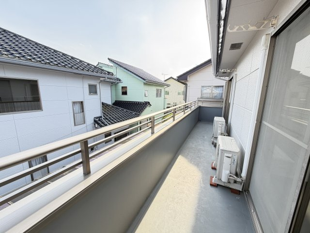 箱田町中古住宅のバルコニー|■南面バルコニー