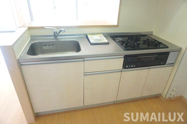 菊池郡菊陽町大字津久礼の賃貸マンションのキッチン