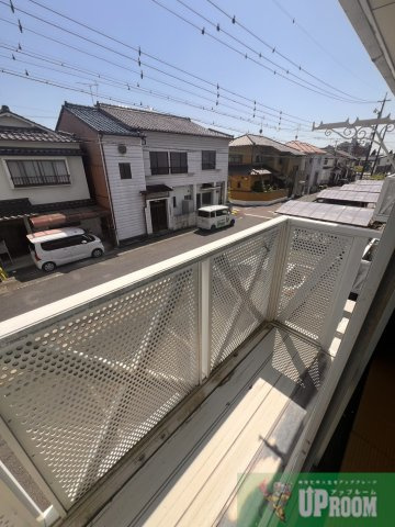 エスポワール北久手ABのバルコニー
