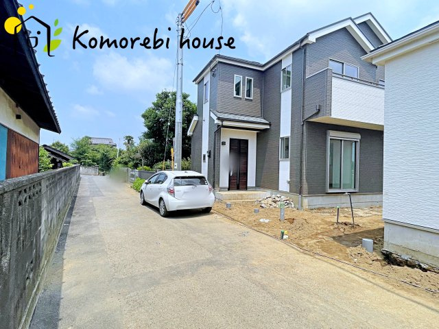 さいたま市西区三橋　第2期　新築一戸建て　ハートフルタウン　Aの前面道路含む現地写真|前面道路含む現地写真です