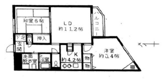 【間取り】 | グランツブルク旗の台
