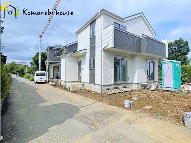 さいたま市西区三橋　第2期　新築一戸建て　ハートフルタウン　Bの前面道路含む現地写真|26.7.27撮影済み