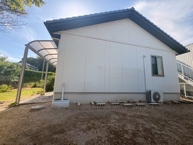 小坂本町戸建賃貸の庭