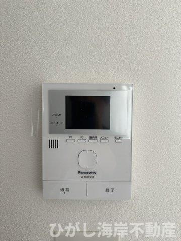 藤沢市辻堂6丁目 　新築戸建　全4棟のセキュリティ|TVモニター付きインターフォン