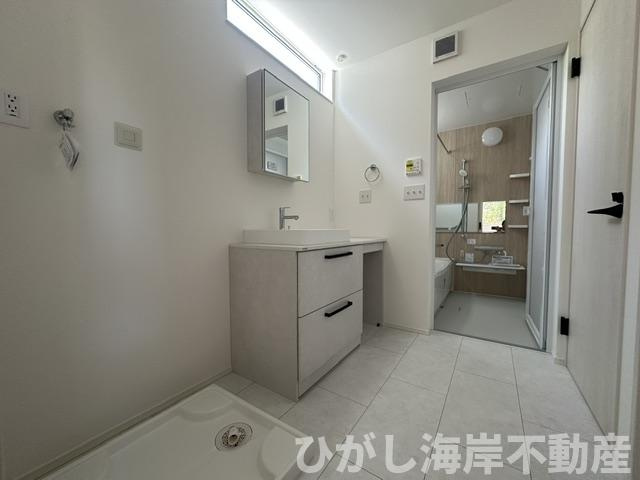 藤沢市辻堂6丁目 　新築戸建　全4棟の脱衣所|脱衣スペース