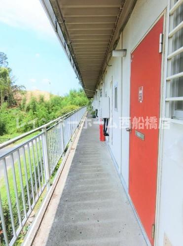 小野寺ハイツ　B棟のロビー