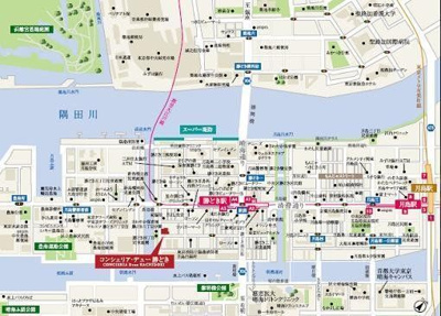 【地図】 | コンシェリア・デュー勝どき