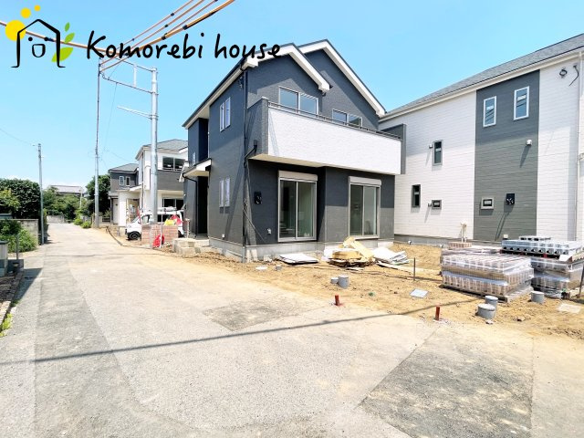 さいたま市西区三橋　第2期　新築一戸建て　ハートフルタウン　Cの前面道路含む現地写真|前面道路含む現地写真です