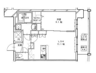 【間取り】 | パークヒルズ町田 | 間取りです。