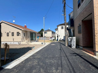 【前面道路含む現地写真】 | 千葉県市川市市川3丁目条件無し売地