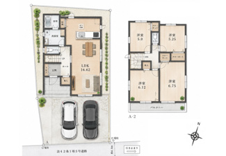【参考プラン】 | 千葉県市川市市川3丁目条件無し売地 | 今なら自由設計でこだわりのお住まいを建てられます！