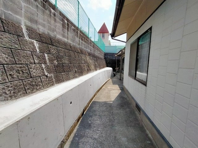 皆瀬町戸建てのその他|背面側