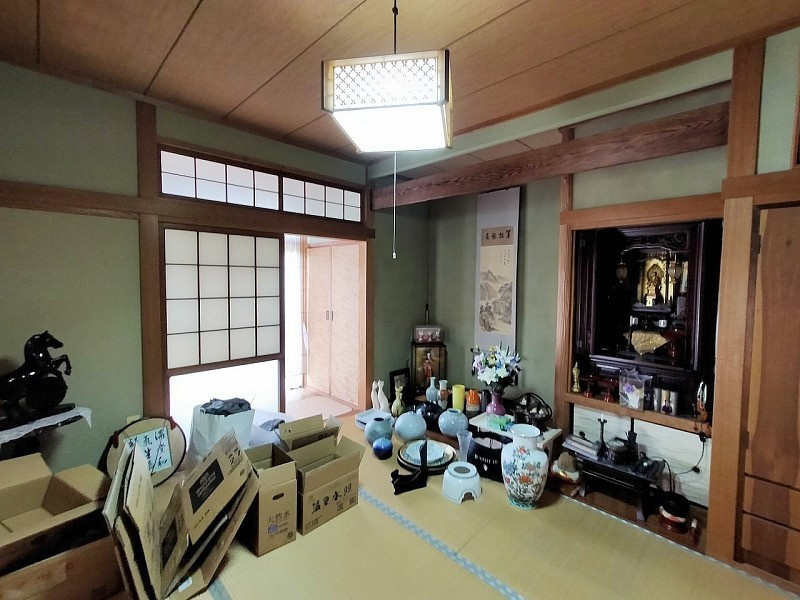皆瀬町戸建ての和室|１Ｆ北側和室６帖