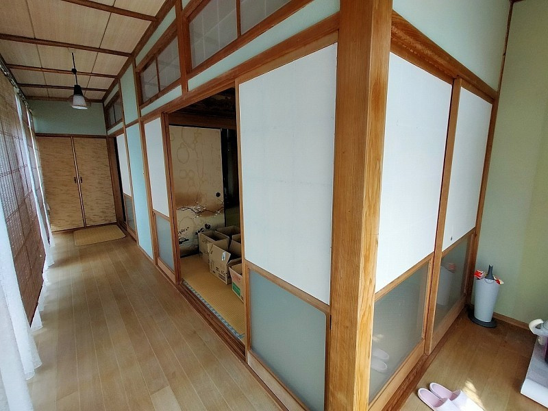 皆瀬町戸建ての設備|縁側