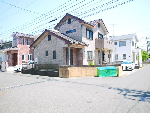 茂原市町保　中古戸建の前面道路含む現地写真|平成17年4月築 ４LDK 駐車2台可能　都市ガス上下水 業務スーパー徒歩約8分 