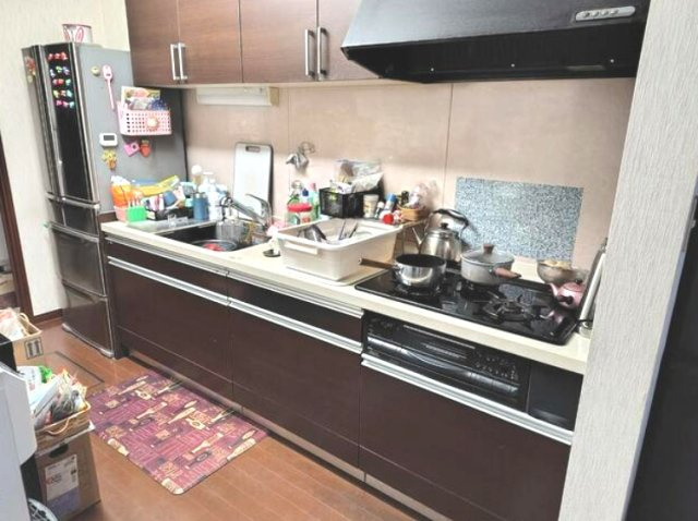 茂原市町保　中古戸建のキッチン|平成17年4月築 ４LDK 駐車2台可能　都市ガス上下水 業務スーパー徒歩約8分 